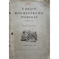 František Teplý archivář - Z dějin boubínského podesí 